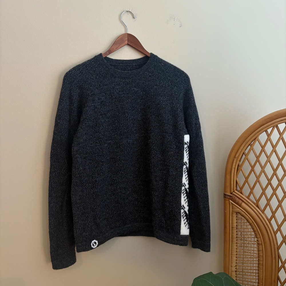 Paka The Cusco All Natural Alpaca Wool Condor Jacquard Handmade Pullover Sweater